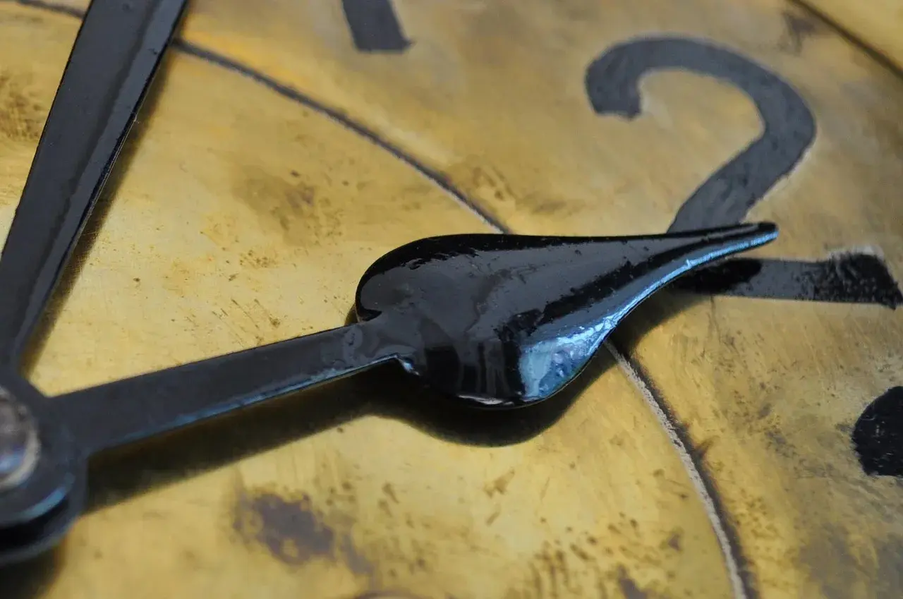 A clock measures time A clock measures time