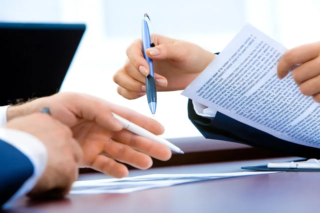 Person who signs documents Person who signs documents